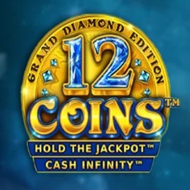 12 Coins Grand Diamond Edition logo by Wazdan at Glorion Casino