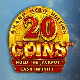 20 Coins Grand Gold Edition casino game by Wazdan – featured logo at Glorion Casino