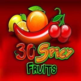 30 Spicy Fruits logo by Amusnet Interactive Glorion Casino