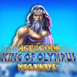 Age Of The Gods: King of Olympus Megaways logo by Origins at Glorion Casino