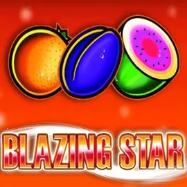 Blazing Star slot logo by Merkur Gaming at Glorion Casino
