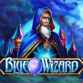 Blue Wizard logo – Slots by Quickspin at Glorion Casino