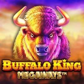 Buffalo King Megaways online game logo by Pragmatic Play on glorioncasinoo.com