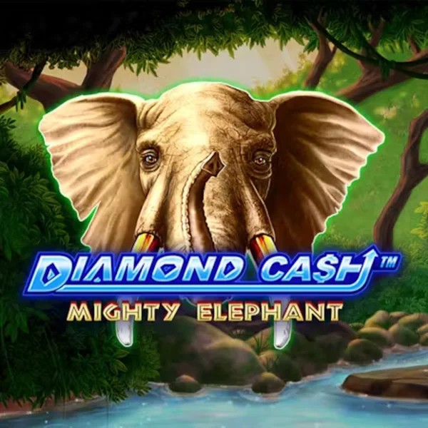 Slots logo of Diamond Cash Mighty Elephant from Greentube at Glorion Casino