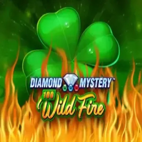 Diamond Mystery 100 Wild Fire online game logo by Greentube on glorioncasinoo.com