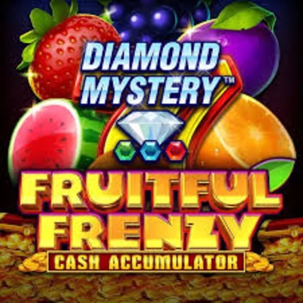 Diamond Mystery Fruitful Frenzy Cash Accumulator online game logo by Greentube on glorioncasinoo.com