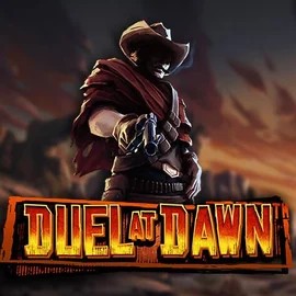 Duel At Dawn online game logo by Hacksaw Gaming on glorioncasinoo.com