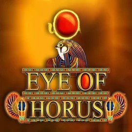 Eye of Horus slot logo by RTG (Reel Time Gaming) at Glorion Casino