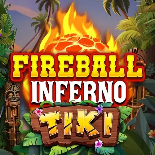 Fireball Inferno Tiki casino game by NetEnt – featured logo at Glorion Casino