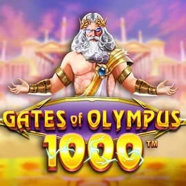 Slots logo of Gates of Olympus 1000 from Pragmatic Play at Glorion Casino