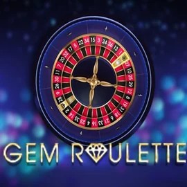 Gem Roulette online game logo by iSoftBet on glorioncasinoo.com