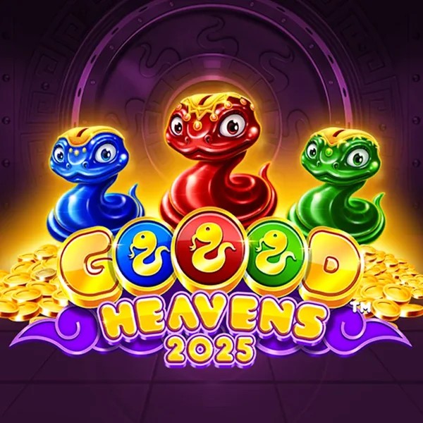 Goood Heavens by Rarestone Gaming, showcased at glorioncasinoo.com – game logo