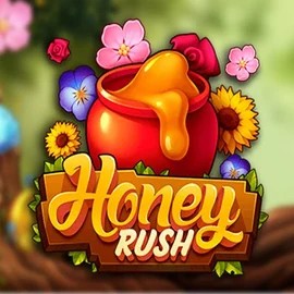 Honey Rush online game logo by Play'n GO on glorioncasinoo.com