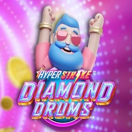 Slots logo of Hyper Strike Diamond Drums from Gameburger Studios at Glorion Casino