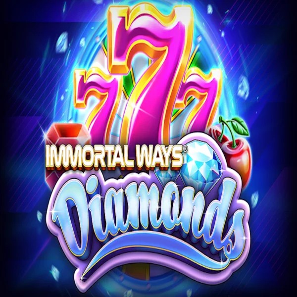 Immortal Ways Diamonds logo – Slots by RubyPlay at Glorion Casino