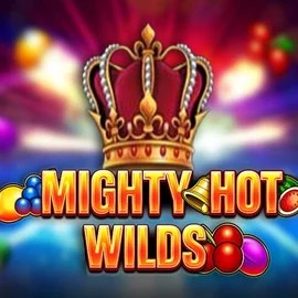 Slots logo of Mighty Hot Wilds from Inspired Gaming at Glorion Casino