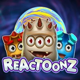 Reactoonz logo – Slots by Play'n GO at Glorion Casino