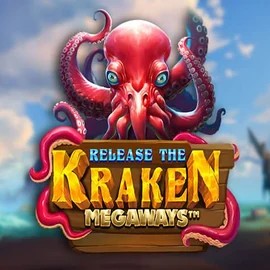 Release the Kraken Megaways online game logo by Pragmatic Play on glorioncasinoo.com