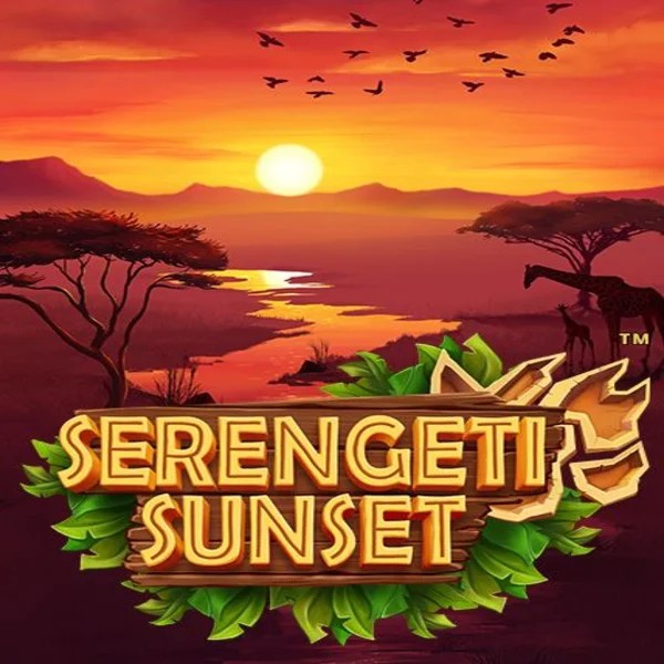 Serengeti Sunset slot visual from Skywind Group available on glorioncasinoo.com