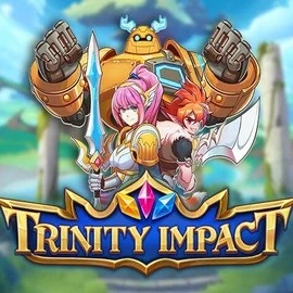 Trinity Impact slot logo by Play'n GO at Glorion Casino